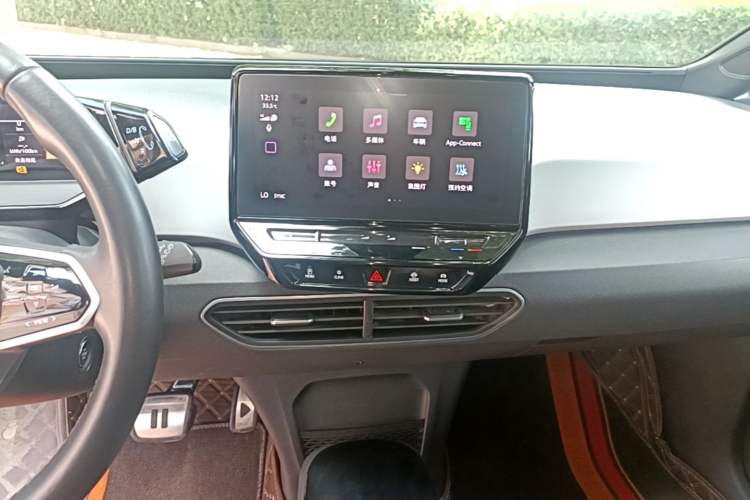 Used Volkswagen ID.3 2023 Upgraded Model Pure Intelligent Enjoyment Version Audio And AC Panel