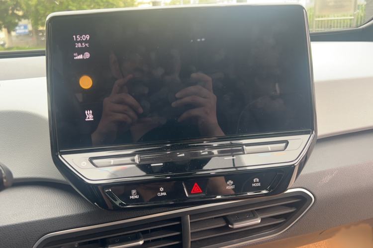 Used Volkswagen ID.3 2023 Upgraded Model Pure Intelligent Enjoyment Version Audio And AC Panel