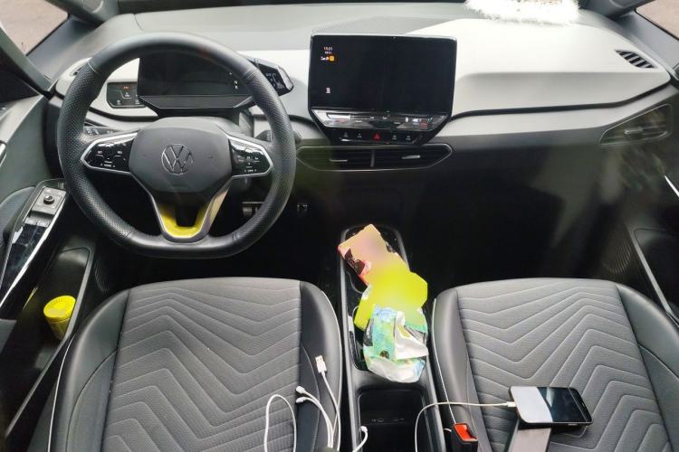 Used Volkswagen ID.3 2023 Upgraded Model Pure Intelligent Enjoyment Version Center Console