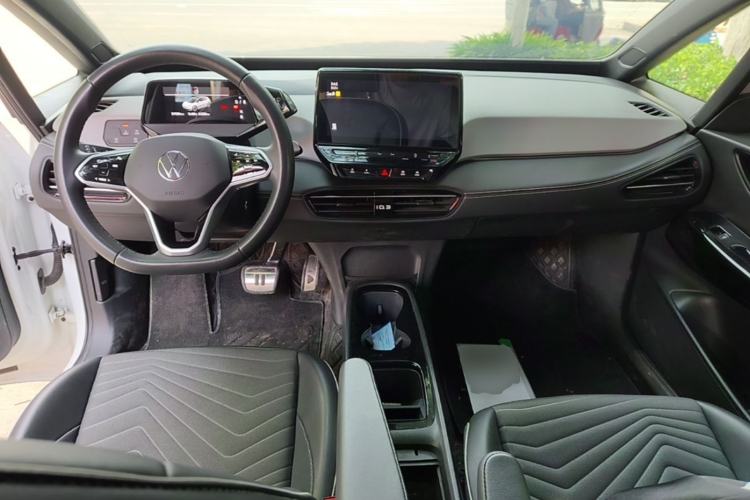 Used Volkswagen ID.3 2023 Upgraded Model Pure Intelligent Enjoyment Version Center Console