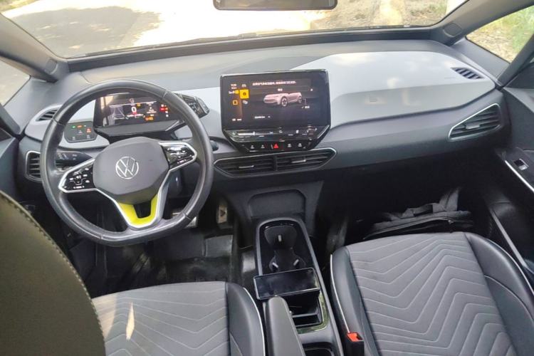 Used Volkswagen ID.3 2023 Upgraded Model Pure Intelligent Enjoyment Version Center Console