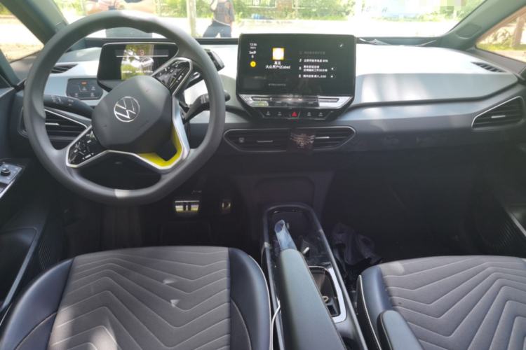 Used Volkswagen ID.3 2023 Upgraded Model Pure Intelligent Enjoyment Version Center Console