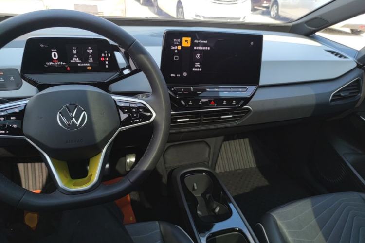 Used Volkswagen ID.3 2023 Upgraded Model Pure Intelligent Enjoyment Version Center Console