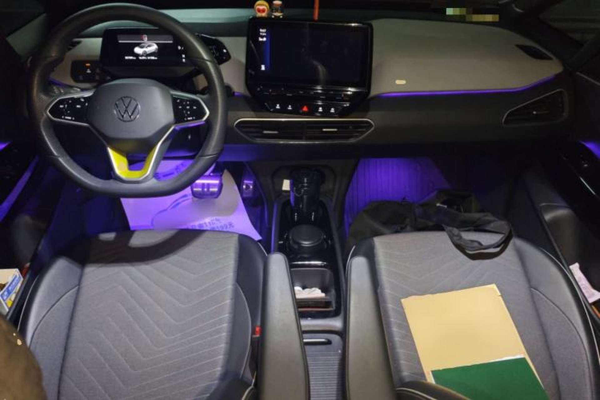 Used Volkswagen ID.3 2023 Upgraded Model Pure Intelligent Enjoyment Version Center Console