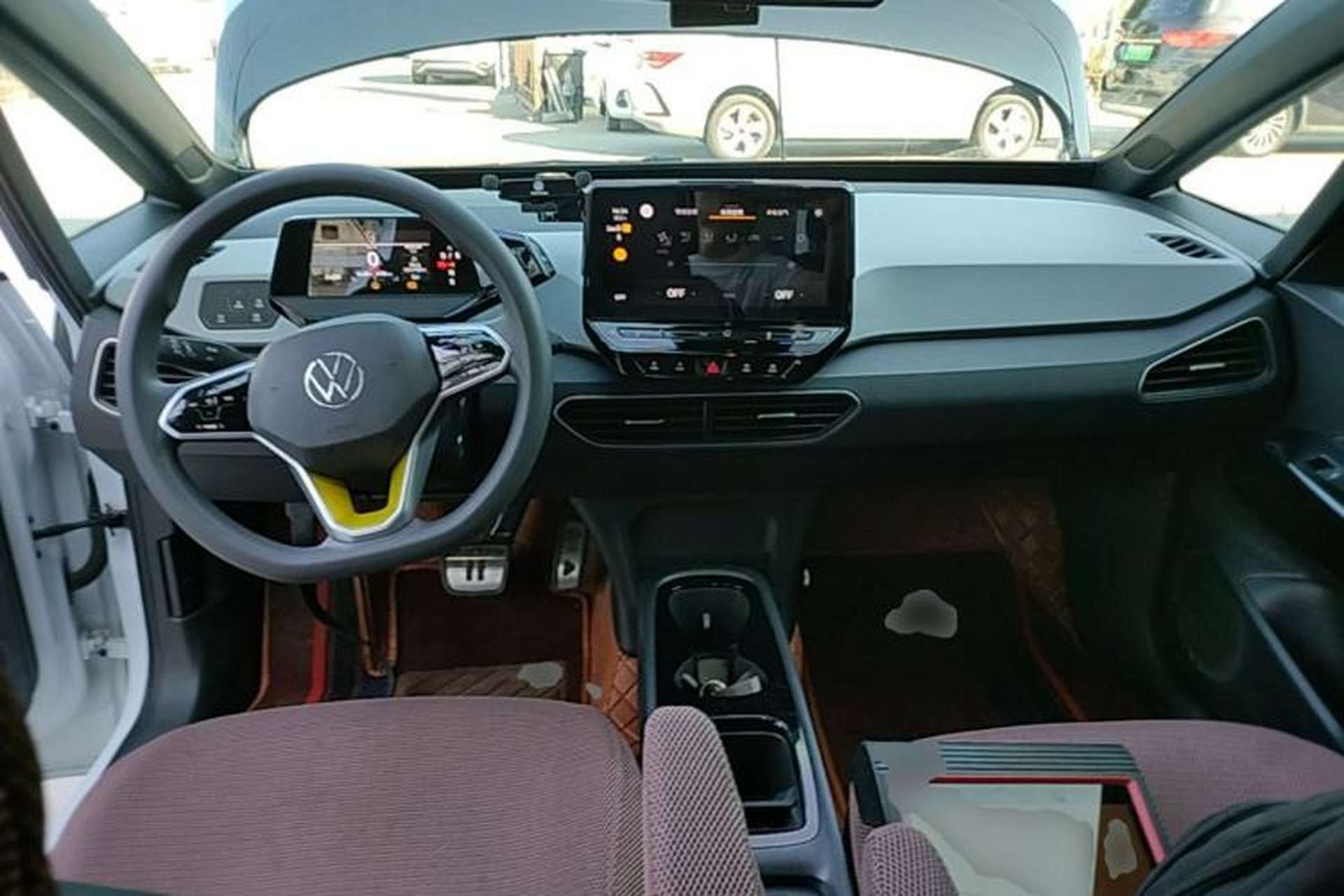 Used Volkswagen ID.3 2023 Upgraded Model Pure Intelligent Enjoyment Version Center Console