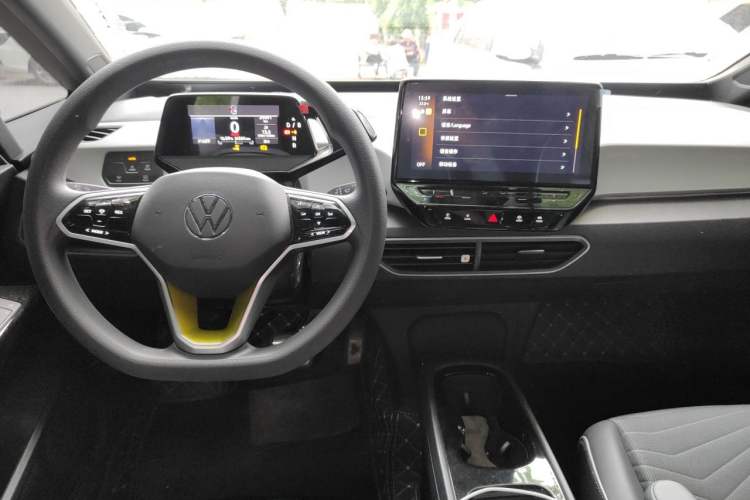 Used Volkswagen ID.3 2023 Upgraded Model Pure Intelligent Enjoyment Version Center Console
