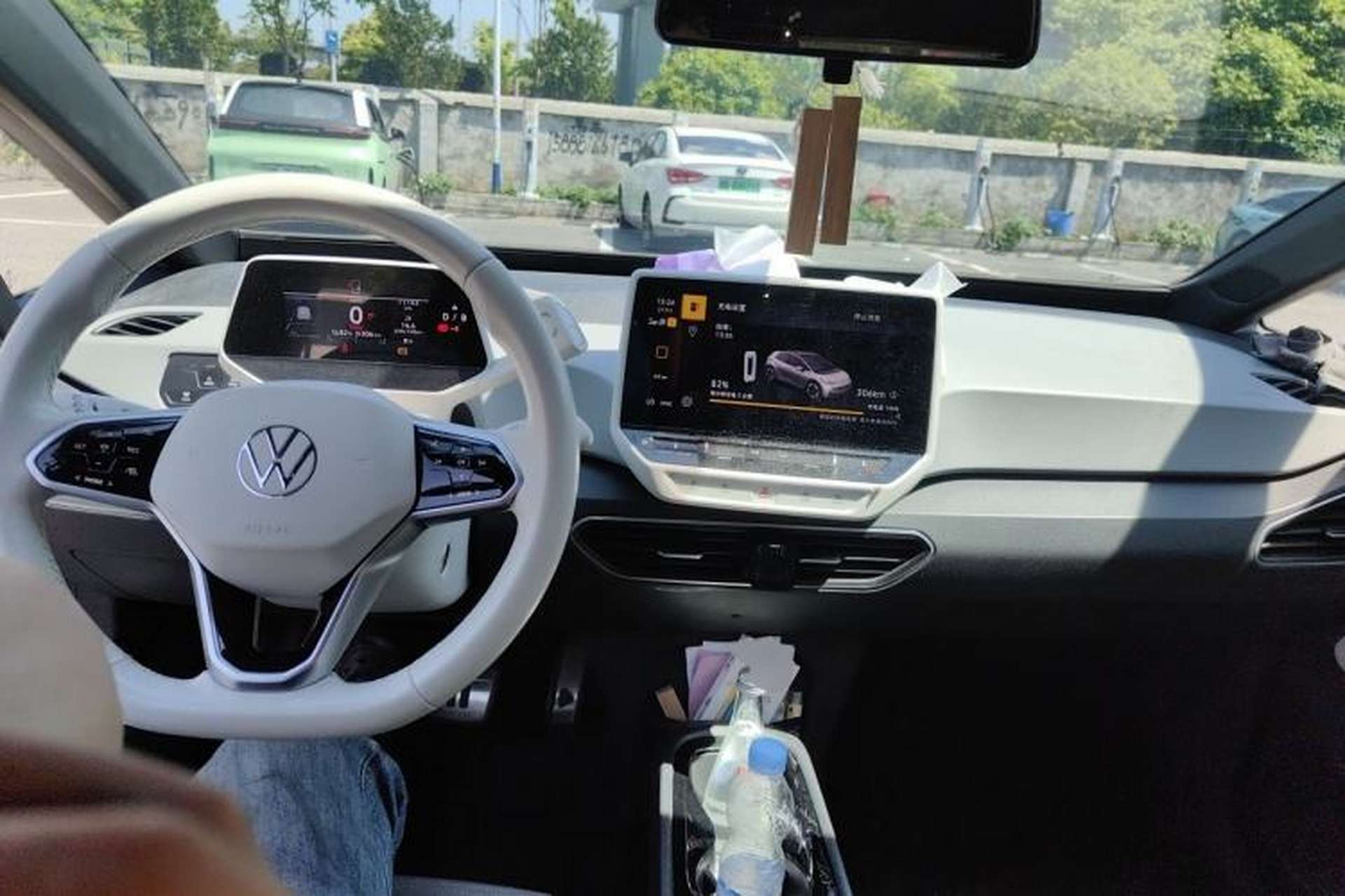 Used Volkswagen ID.3 2023 Upgraded Model Pure Intelligent Enjoyment Version Center Console