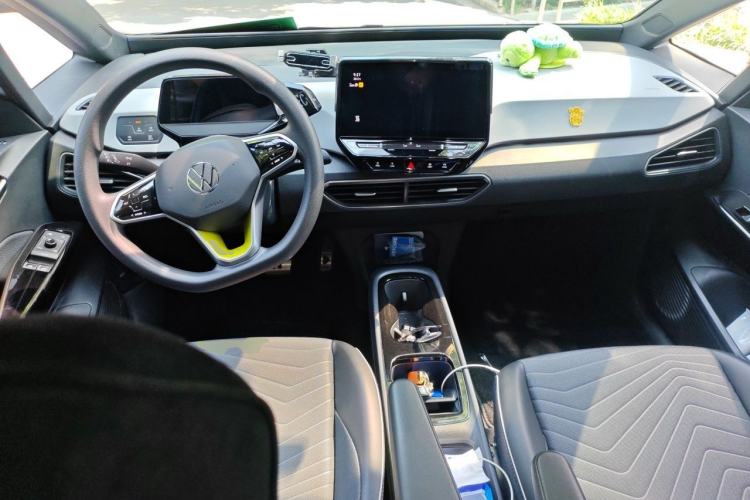 Used Volkswagen ID.3 2023 Upgraded Model Pure Intelligent Enjoyment Version Center Console