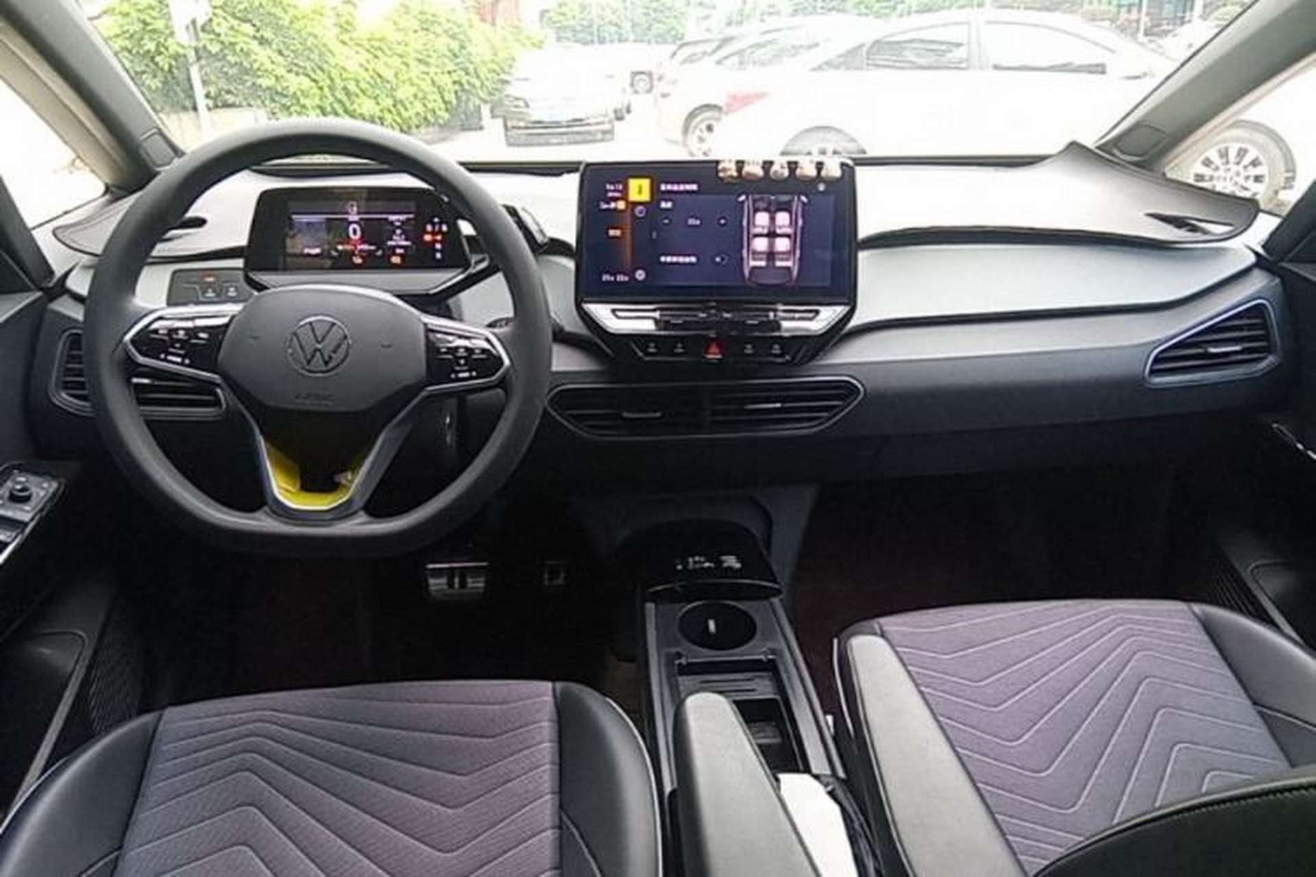 Used Volkswagen ID.3 2023 Upgraded Model Pure Intelligent Enjoyment Version Center Console