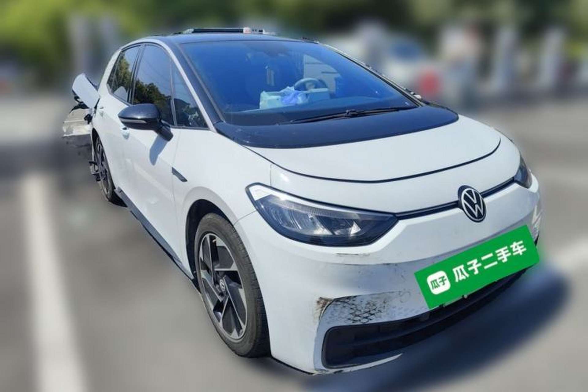 Used Volkswagen ID.3 2023 Upgraded Model Pure Intelligent Enjoyment Version Front Right 45 Deg
