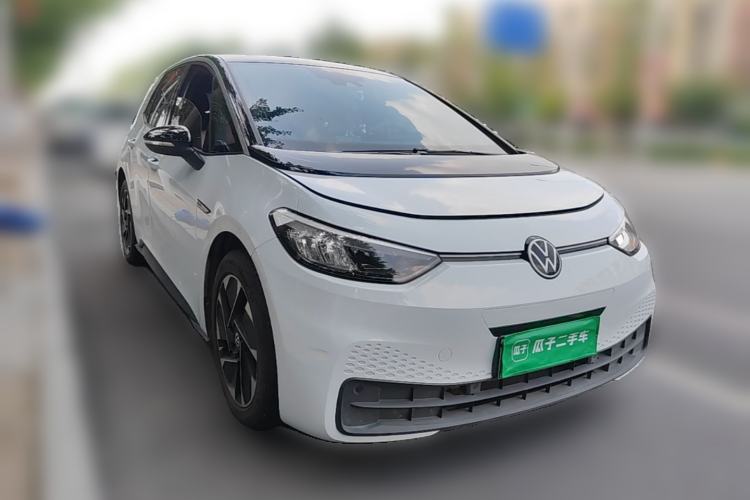 Used Volkswagen ID.3 2023 Upgraded Model Pure Intelligent Enjoyment Version Front Right 45 Deg