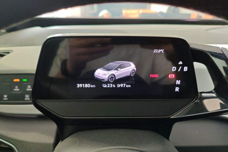 Used Volkswagen ID.3 2023 Upgraded Model Pure Intelligent Enjoyment Version Instrument Cluster