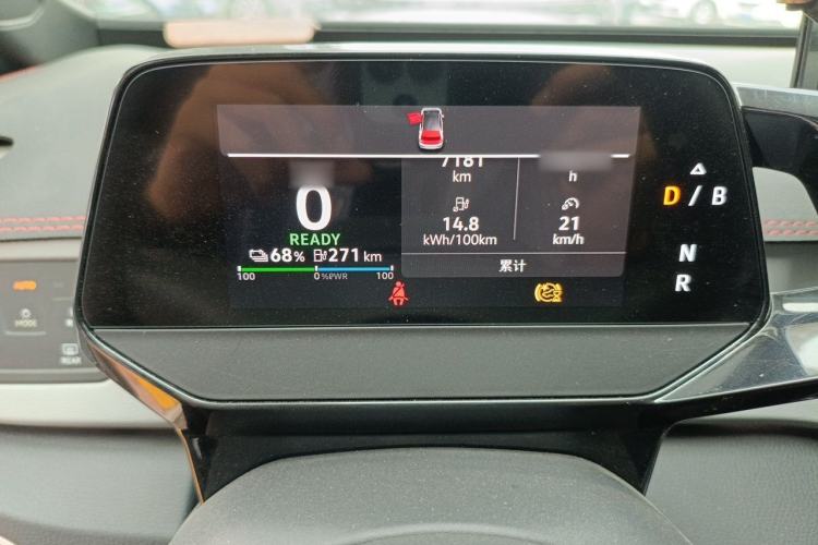 Used Volkswagen ID.3 2023 Upgraded Model Pure Intelligent Enjoyment Version Instrument Cluster