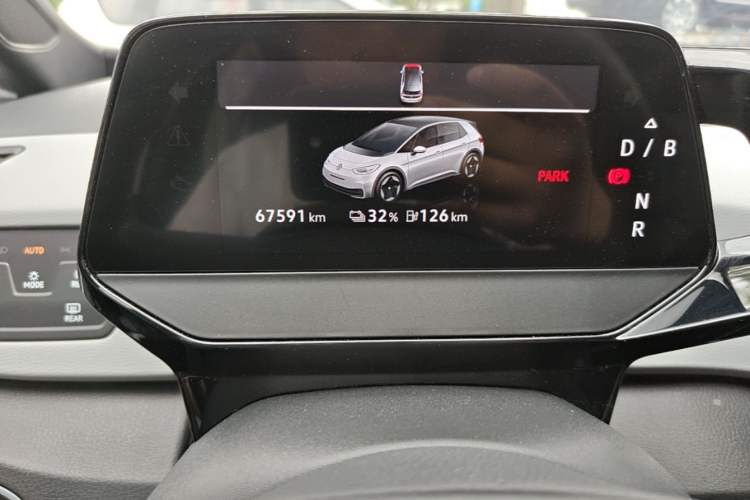 Used Volkswagen ID.3 2023 Upgraded Model Pure Intelligent Enjoyment Version Instrument Cluster