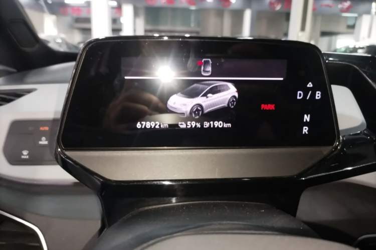 Used Volkswagen ID.3 2023 Upgraded Model Pure Intelligent Enjoyment Version Instrument Cluster