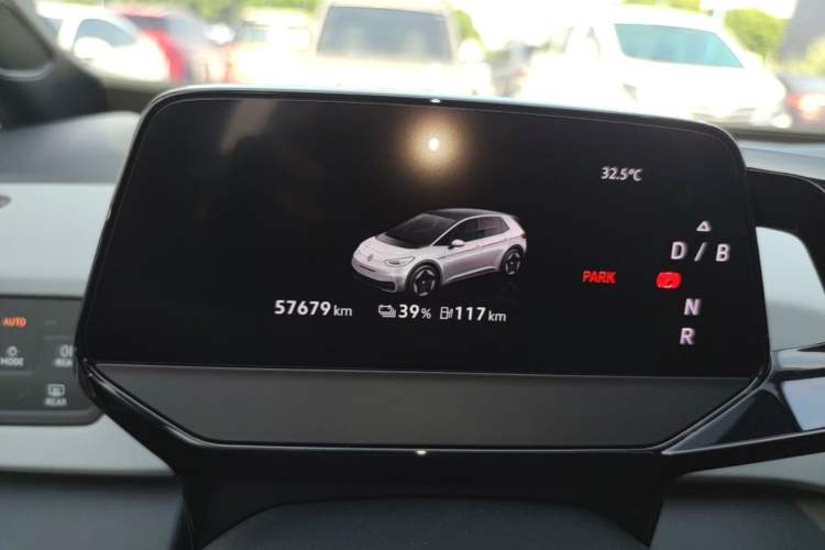 Used Volkswagen ID.3 2023 Upgraded Model Pure Intelligent Enjoyment Version Instrument Cluster