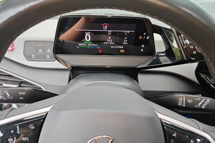 Used Volkswagen ID.3 2023 Upgraded Model Pure Intelligent Enjoyment Version Instrument Cluster