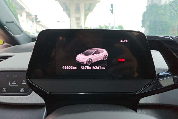 Used Volkswagen ID.3 2023 Upgraded Model Pure Intelligent Enjoyment Version Instrument Cluster