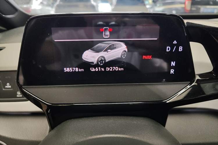 Used Volkswagen ID.3 2023 Upgraded Model Pure Intelligent Enjoyment Version Instrument Cluster