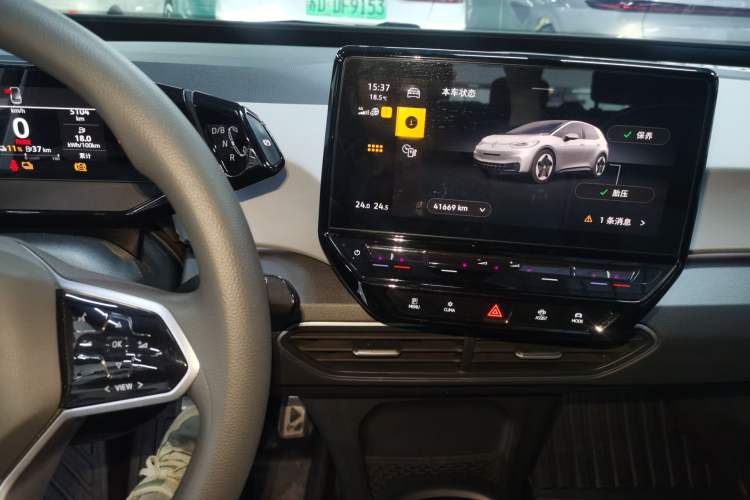Used Volkswagen ID.3 2023 Upgraded Model Pure Intelligent Enjoyment Version Instrument Cluster