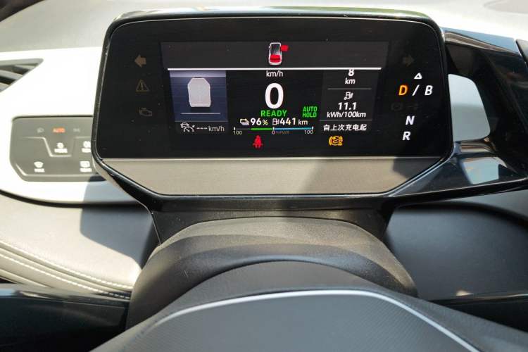 Used Volkswagen ID.3 2023 Upgraded Model Pure Intelligent Enjoyment Version Instrument Cluster
