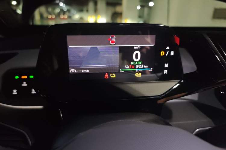 Used Volkswagen ID.3 2023 Upgraded Model Pure Intelligent Enjoyment Version Instrument Cluster