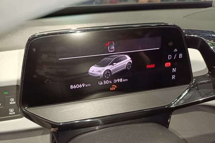 Used Volkswagen ID.3 2023 Upgraded Model Pure Intelligent Enjoyment Version Instrument Cluster