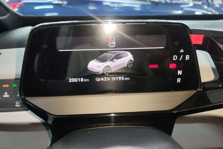 Used Volkswagen ID.3 2023 Upgraded Model Pure Intelligent Enjoyment Version Instrument Cluster
