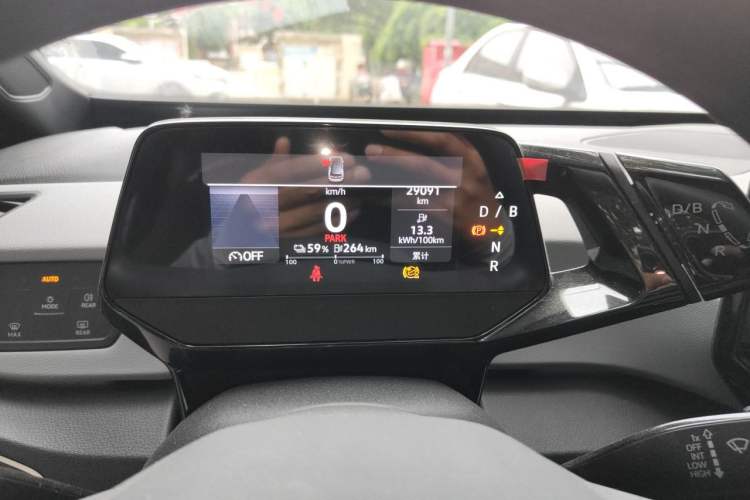 Used Volkswagen ID.3 2023 Upgraded Model Pure Intelligent Enjoyment Version Instrument Cluster