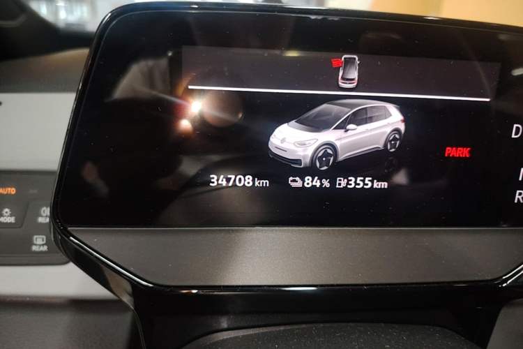 Used Volkswagen ID.3 2023 Upgraded Model Pure Intelligent Enjoyment Version Instrument Cluster