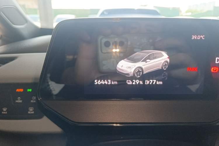 Used Volkswagen ID.3 2023 Upgraded Model Pure Intelligent Enjoyment Version Instrument Cluster
