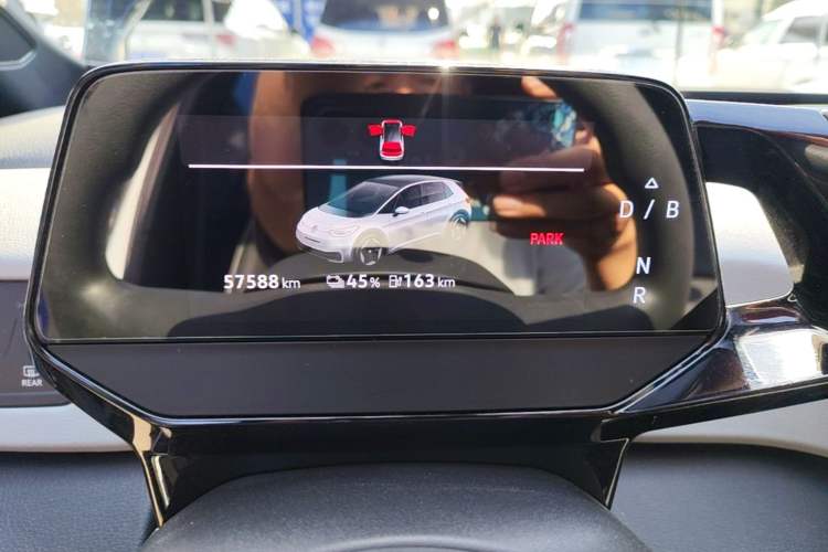 Used Volkswagen ID.3 2023 Upgraded Model Pure Intelligent Enjoyment Version Instrument Cluster