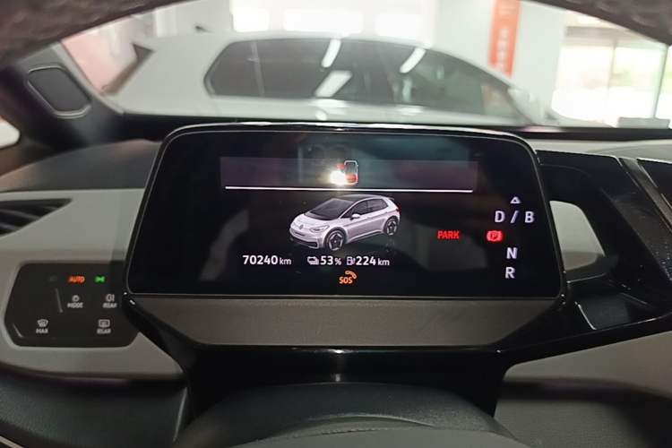 Used Volkswagen ID.3 2023 Upgraded Model Pure Intelligent Enjoyment Version Instrument Cluster