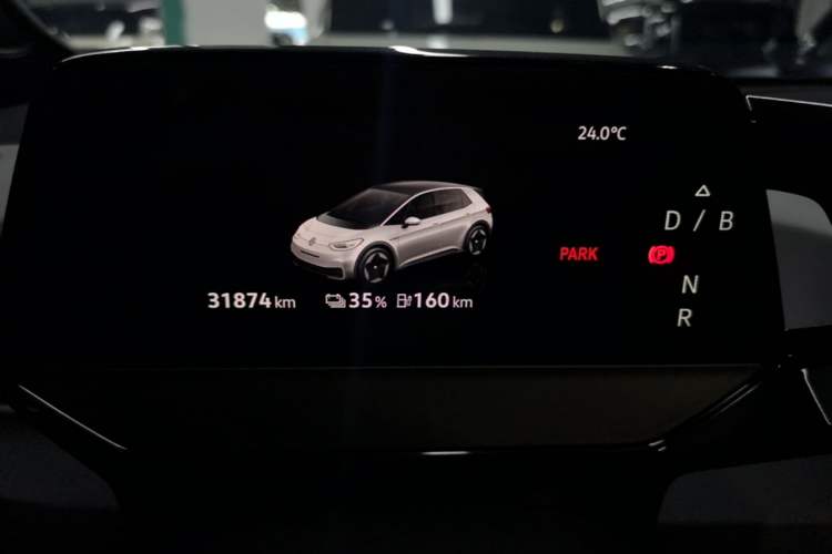Used Volkswagen ID.3 2023 Upgraded Model Pure Intelligent Enjoyment Version Instrument Cluster