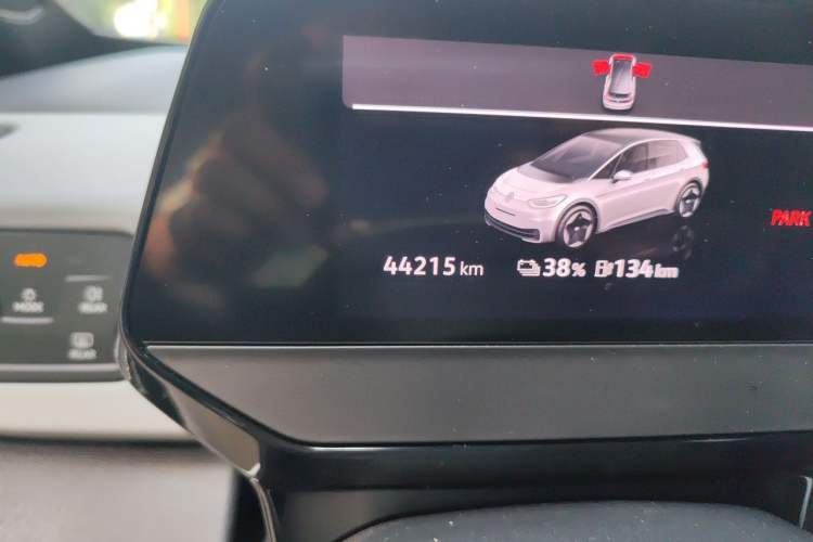 Used Volkswagen ID.3 2023 Upgraded Model Pure Intelligent Enjoyment Version Odometer Close Up
