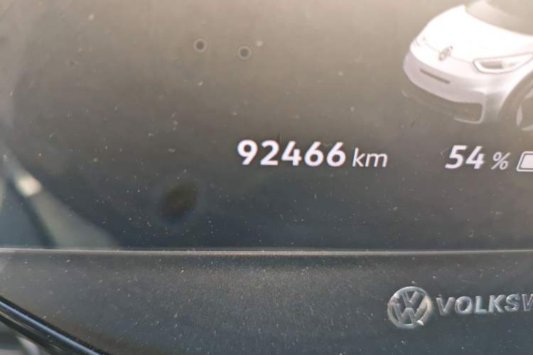 Used Volkswagen ID.3 2023 Intelligent Edition Odometer Close Up