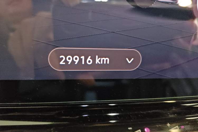 Used Volkswagen ID.3 2023 Upgraded Model Pure Intelligent Enjoyment Version Odometer Close Up