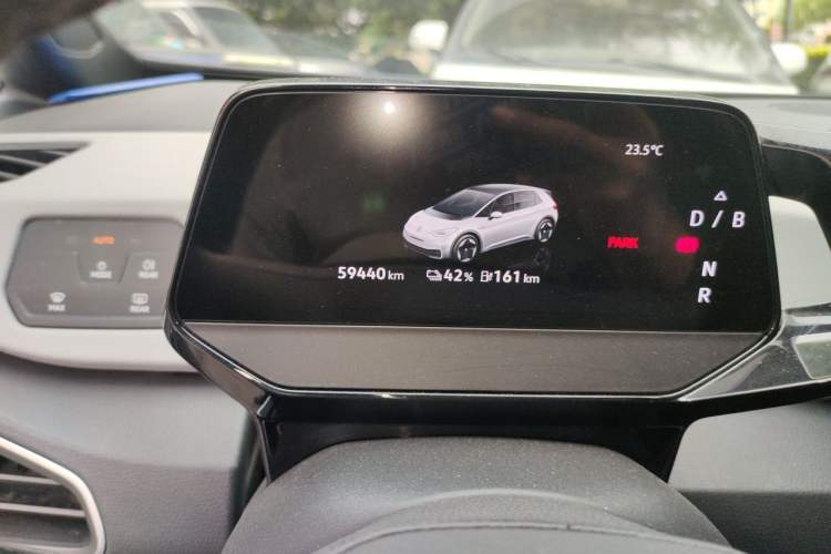 Used Volkswagen ID.3 2023 Upgraded Model Pure Intelligent Enjoyment Version Odometer Close Up