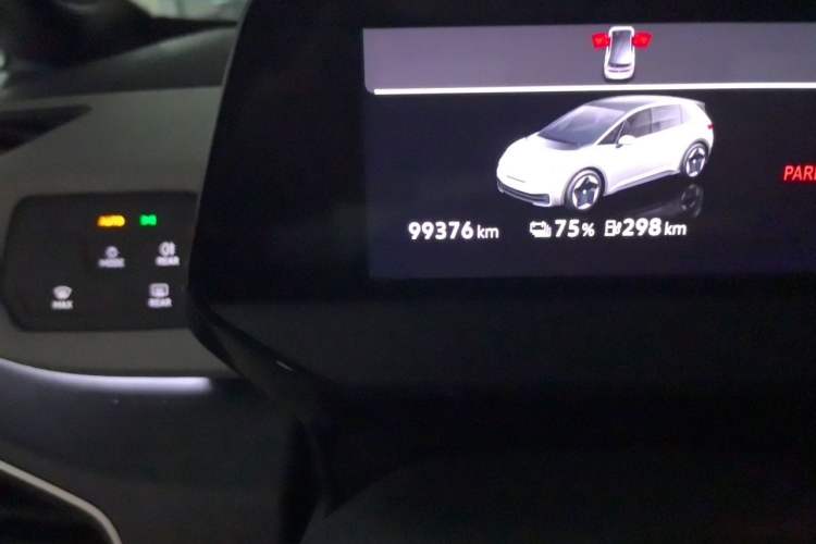 Used Volkswagen ID.3 2023 Pure Smart Edition Odometer Close Up