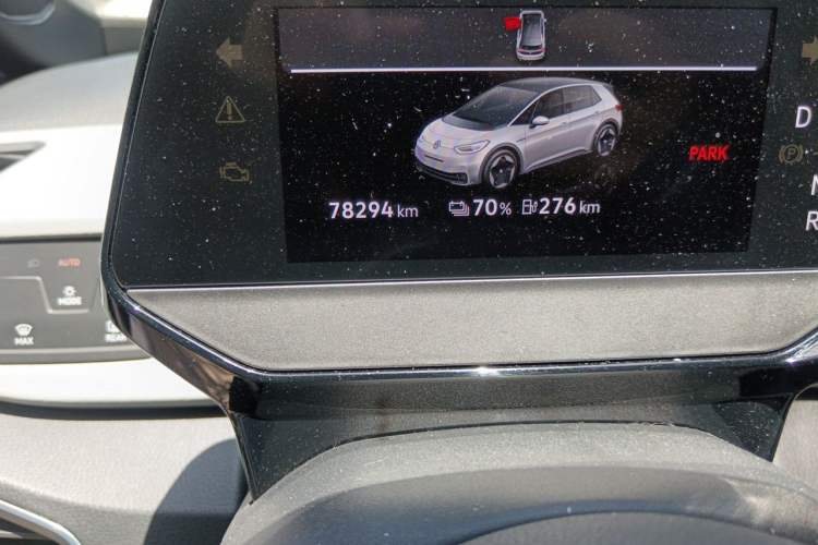 Used Volkswagen ID.3 2023 Upgraded Model Pure Intelligent Enjoyment Version Odometer Close Up