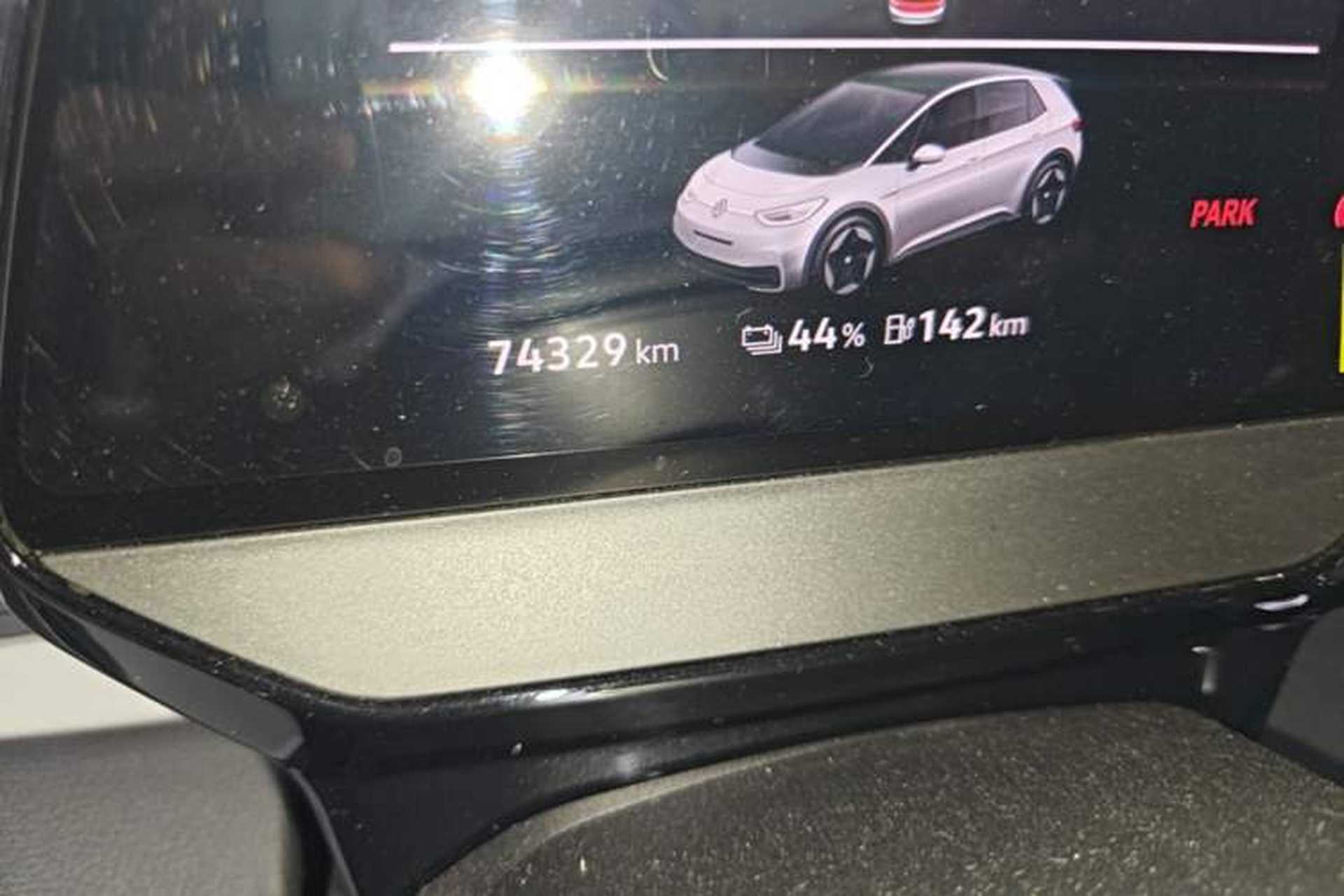 Used Volkswagen ID.3 2023 Pure Smart Edition Odometer Close Up