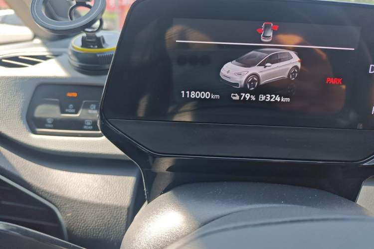 Used Volkswagen ID.3 2023 Upgraded Model Pure Intelligent Enjoyment Version Odometer Close Up