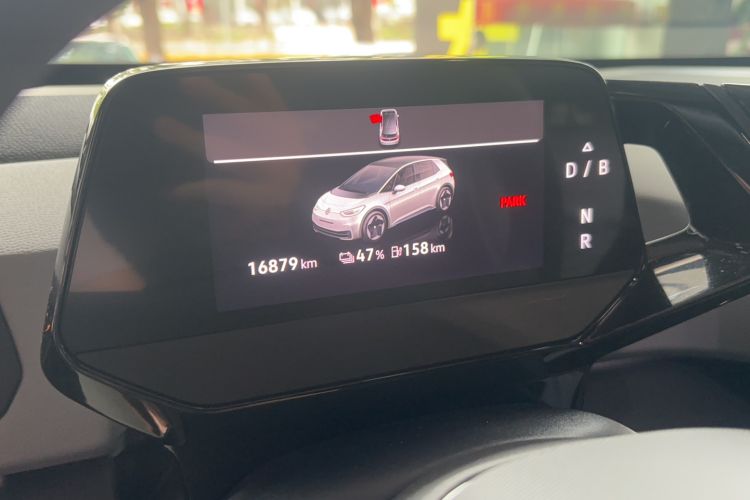 Used Volkswagen ID.3 2023 Upgraded Model Pure Intelligent Enjoyment Version Odometer Close Up
