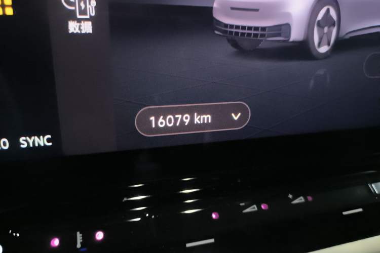Used Volkswagen ID.3 2023 Pure Smart Edition Odometer Close Up
