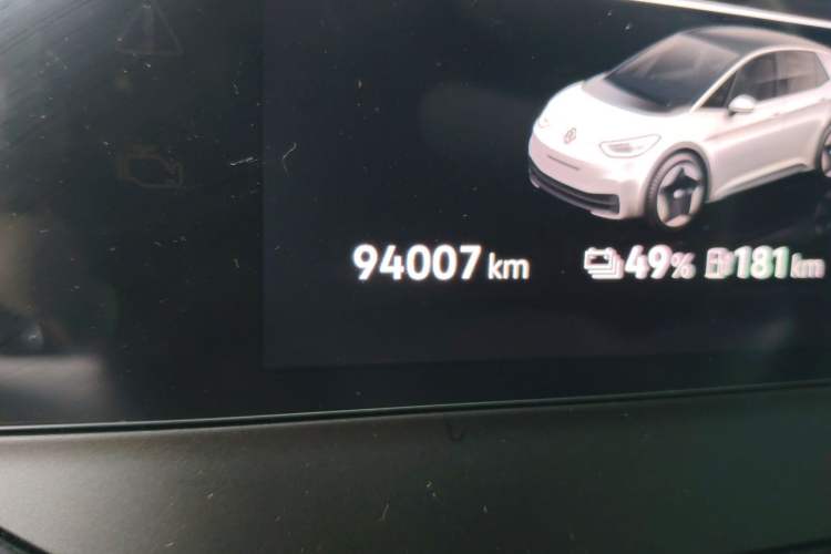 Used Volkswagen ID.3 2023 Pure Smart Edition Odometer Close Up