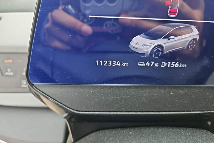 Used Volkswagen ID.3 2023 Upgraded Model Pure Intelligent Enjoyment Version Odometer Close Up