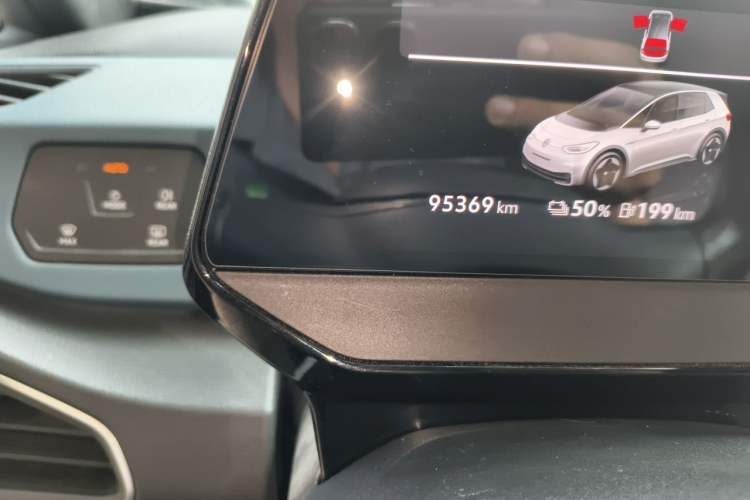 Used Volkswagen ID.3 2023 Pure Smart Edition Odometer Close Up