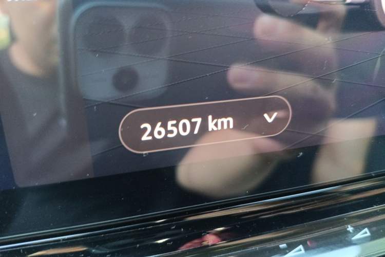 Used Volkswagen ID.3 2023 Upgraded Model Pure Intelligent Enjoyment Version Odometer Close Up