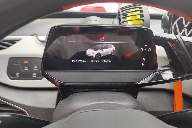 Used Volkswagen ID.3 2023 Upgraded Model Pure Intelligent Enjoyment Version Odometer Close Up