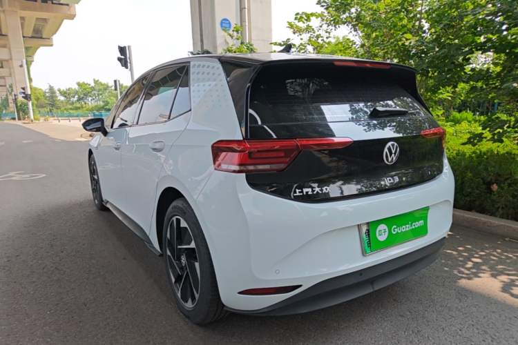 Used Volkswagen ID.3 2023 Upgraded Model Pure Intelligent Enjoyment Version Rear Left 45 Deg